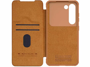 کیف محافظ سامسونگ گلکسی اس 23 نیلکین Nillkin Samsung Galaxy S23 Qin Pro leather case