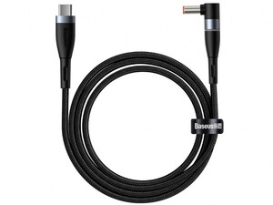 کابل شارژ مغناطیسی سوزنی لپ تاپ لنوو بیسوس Baseus Zinc Lenovo Type-C to DC DC Round Cable 2m