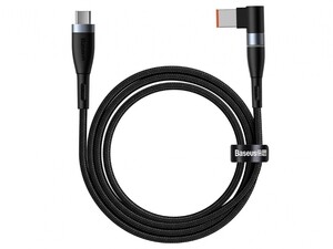 کابل شارژ مغناطیسی مربعی لپ تاپ لنوو بیسوس Baseus Zinc Lenovo Type-C to DC Square Cable 2m
