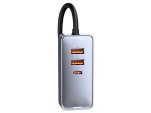 شارژر فندکی 4 پورت بیسوس Baseus Share Together Fast Car Charger 120W CCBT-B0G