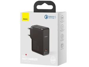 شارژر فست شارژ بیسوس Baseus GaN2 QC5.0 PD3.0 Fast Charger 1C 100W TZCCGAN-L01