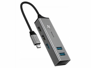 هاب 5 پورت تایپ سی بیسوس Baseus Cube HUB Adapter CAHUB-D0G