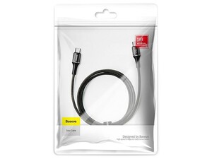 کابل شارژ سریع و انتقال داده تایپ سی به تایپ سی بیسوس Baseus CATGH-J01 halo data cable Type-C pd 2.0 60w