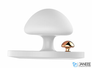 شارژر وایرلس بیسوس Baseus Mushroom Lamp Desktop Wireless Charger