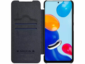 خرید قاب کتابی گوشی شیائومی ردمی نوت 11 نیلکین Nillkin Qin Series Leather case Xiaomi Redmi Note 11 (Global, 4G)