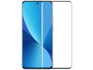محافظ صفحه نمایش شیشه‌ ای گوشی شیائومی می 12 و 12 ایکس نیلکین Nillkin Xiaomi Mi 12/12X 3D CP+MAX tempered glass