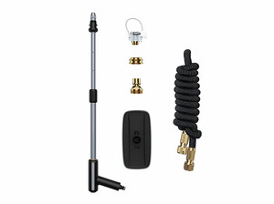 نازل و تی شستشوی خودرو بیسوس Baseus Multifunctional Car Wash Spray Nozzle 15m CRXC01-F01