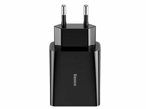 شارژر دیواری سریع دو پورت بیسوس Baseus Dual USB Speed Mini Charger