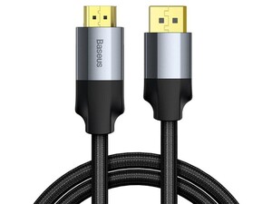 کابل دیسپلی پورت به اچ دی ام آی بیسوس Baseus DisplayPort Male to HDMI Male Cable 2m