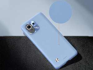 قاب محافظ بیسوس شیائومی Baseus Alloy Leather Case & camera cover Xiaomi Mi 11