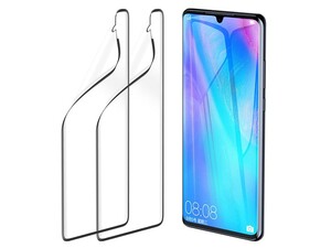 محافظ صفحه نانو تمام صفحه تمام چسب Baseus Huawei P30 Pro Coverage Screen Protector