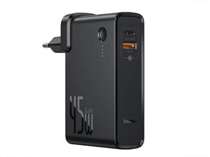 پاور بانک و شارژر دیواری سریع بیسوس Baseus PPNLD45UE GaN Quick Powerbank Charger