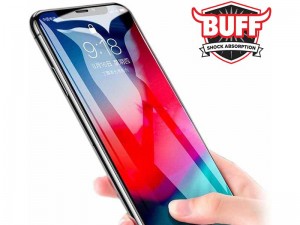 محافظ صفحه نمایش بوف مدل 5D مناسب برای گوشی موبایل آیفون XS Max