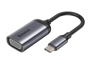 مبدل USB-C به VGA بیسوس Baseus CAHUB-V0G Type-C to VGA HUB