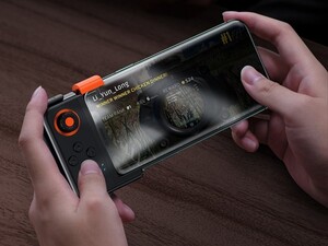 دسته بازی تکی مخصوص موبایل بیسوس Baseus GAMO Mobile Game One-Handed Gamepad سازگار با اندروید و آی او اس