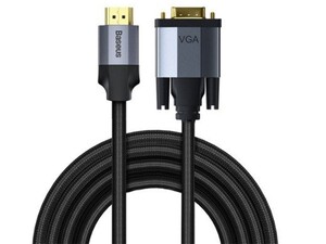 کابل اچ دی ام آی به وی جی ای بیسوس Baseus Enjoyment HDMI To VGA Cable 2m