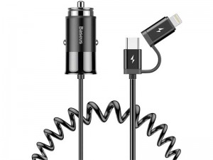 شارژر فندکی بیسوس مدل Enjoy Together CCALL-EL01