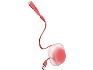 کابل شارژ و انتقال داده کششی 1 به 3 بیسوس Baseus Let''s go Little Reunion One-Way Stretchable 3in1 Data Cable بسیار جمع و جور