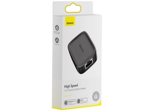 مبدل 1 به 2 پورت شبکه بیسوس Baseus High Speed 1 To 2 Network Splitter Adapter