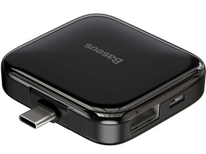 هاب تایپ سی به یو اس بی بیسوس Baseus Fully Folded 4in1 Type-C Hub