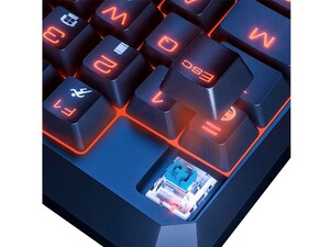 کیبورد گیمینگ بیسوس Baseus GAMO One-Handed Gaming Keyboard GK01 دارای کیفیت ساخت بسیار بالا