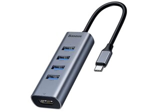 هاب آداپتور تایپ سی و اچ دی ام آی بیسوس Baseus CAHUB-N0G HUB Adapter