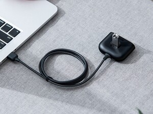 هاب یو اس بی بیسوس BASEUS SQUARE ROUND 4 in 1 USB HUB Adapter