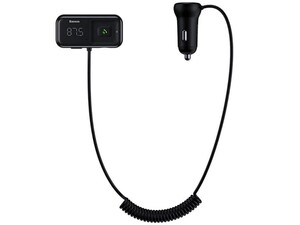 شارژر فندکی فست شارژ ماشین با قابلیت پخش موسیقی و تماس بیسوس CCTM-E01
