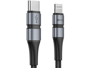 کابل شارژ سریع و انتقال داده تایپ سی به لایتنینگ بیسوس Baseus BMX Type-C PD To Lightning Cable 1.8m