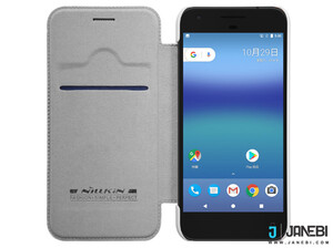کیف چرمی نیلکین گوگل پیکسل Nillkin Qin Leather Case Google Pixel
