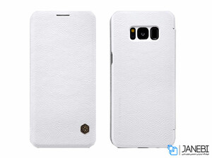 کیف چرمی نیلکین سامسونگ Nillkin Qin Leather Case Samsung Galaxy S8 Plus