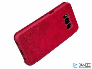 کیف چرمی نیلکین سامسونگ Nillkin Qin Leather Case Samsung Galaxy S8 Plus