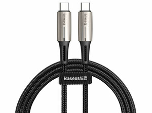 کابل شارژ سریع و انتقال داده تایپ سی بیسوس Baseus Water Drop Shape Lamp Type-C Cable 2m