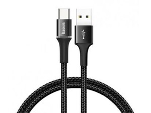 کابل شارژ سریع و انتقال داده تایپ سی بیسوس Baseus Halo Type-C Cable 0.5m