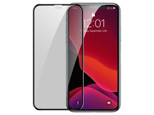 محافظ صفحه نمایش حریم شخصی و محافظ اسپیکر دوتایی بیسوس آیفون Baseus Privacy Glass iPhone XR/11