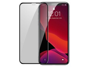 محافظ صفحه نمایش حریم شخصی و محافظ اسپیکر دوتایی بیسوس آیفون Baseus Privacy Glass iPhone XS Max/11 Pro Max