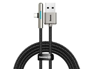 کابل شارژ تایپ سی هواوی بیسوس Baseus Iridescent Lamp HW Flash Charge Mobile 1m