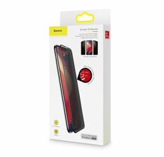 محافظ صفحه نمایش شیشه ای دوتایی بیسوس آیفون Baseus 0.23mm Screen Protector Apple iPhone X/XS