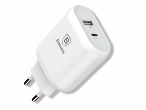شارژر دیواری فست بیسوس Baseus Bojure Series Type-C PD+USB 32W