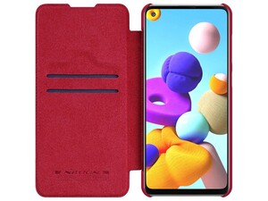 کیف چرمی نیلکین سامسونگ Nillkin Qin Leather Case Samsung A21s