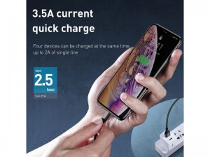 کابل سه سر و شارژر اپل واچ وایرلس بیسوس Star Ring 4in1 Wireless Charger