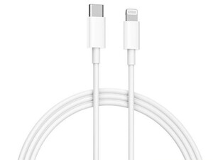 کابل سوپر فست شارژ تایپ سی به لایتنینگ 100 وات یک متری شیائومی Xiaomi Mi Type-C to lightning Cabel 1m CTL01ZMC