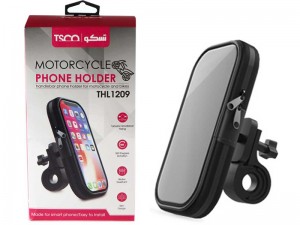 پایه نگهدارنده گوشی موبایل تسکو مدل THL 1209 مناسب برای موتور سیکلت و دوچرخه