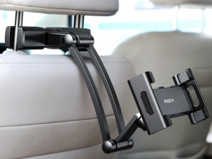 پایه نگهدارنده گوشی موبایل و تبلت صندلی عقب خودرو راک مدل Universal Stretchable Car Headrest Mount