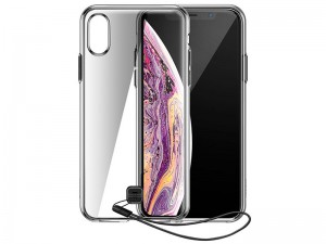 کاور بیسوس مدل Transparent key with Hang Rope مناسب برای گوشی موبایل آیفون XS Max