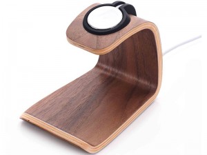 پایه نگهدارنده چوبی اپل واچ مدل SamDi