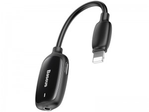 مبدل لایتنینگ به جک 3.5 میلی‌متری بیسوس مدل Audio Converter L51