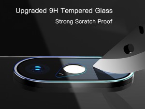محافظ شیشه ای لنز دوربین بیسوس مدل Screen Protector مناسب برای آیفون X/XS/XS Max