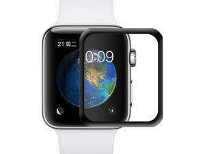 محافظ صفحه نمایش تمام چسب پرودو مدل 3D Curved Tempered Glass مناسب برای ساعت هوشمند اپل واچ 42mm