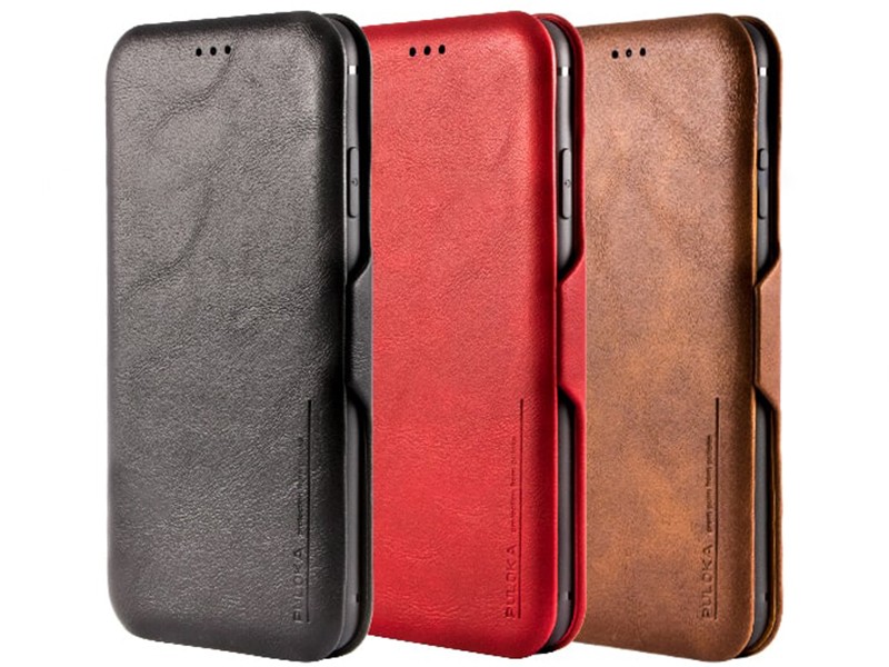 کیف چرمی Puloka آیفون XS Max